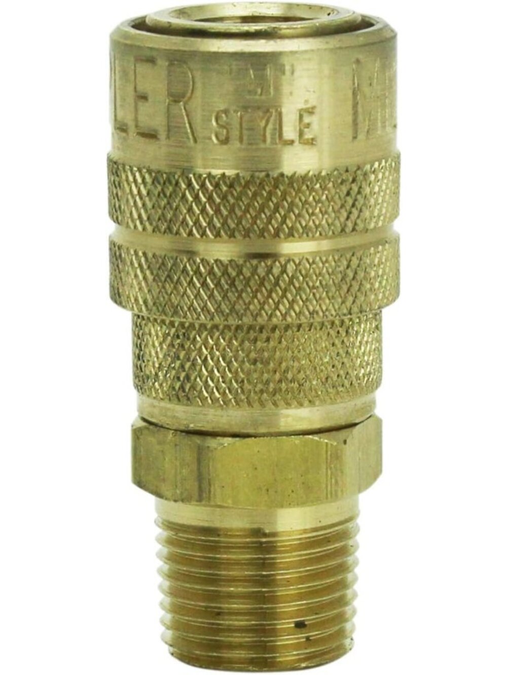 3/8" MNPT M Style Coupler Set - Box of 10, Durable & Reliable Air Tool